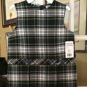 Flynn O’Hara Uniform jumper sz 7 plus Navy, green